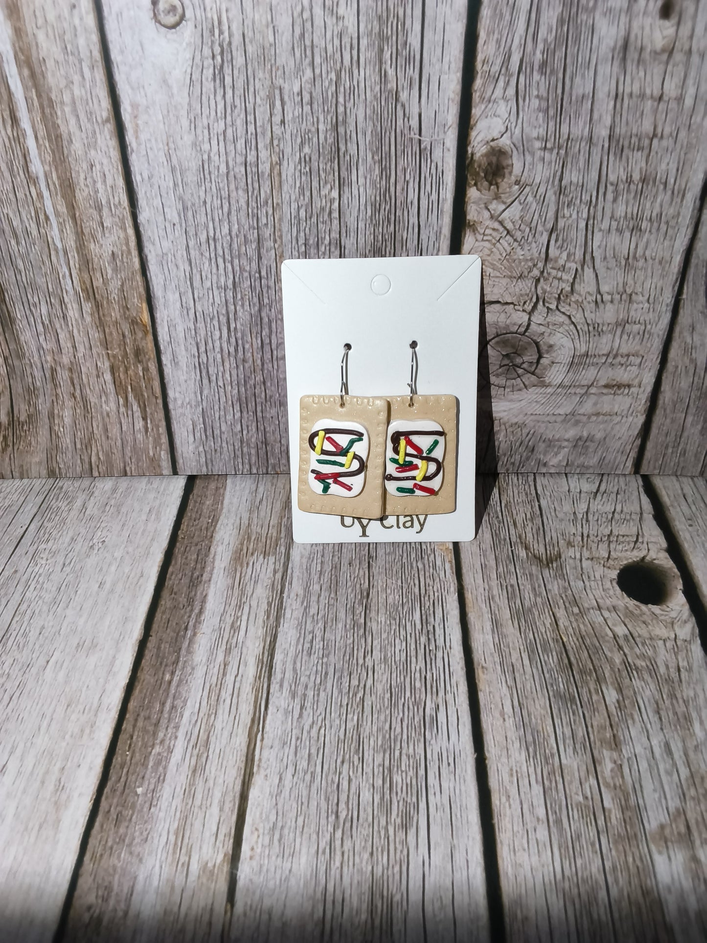 Hot Fudge Sundae Toaster Pastry Earrings