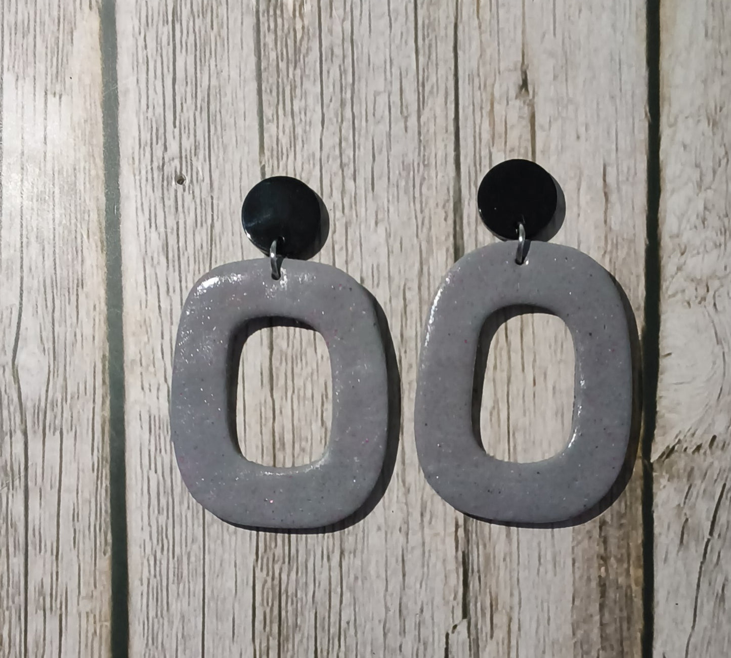 Modern Retro Rectangle Statement Earrings — Sensitive Skin Safe