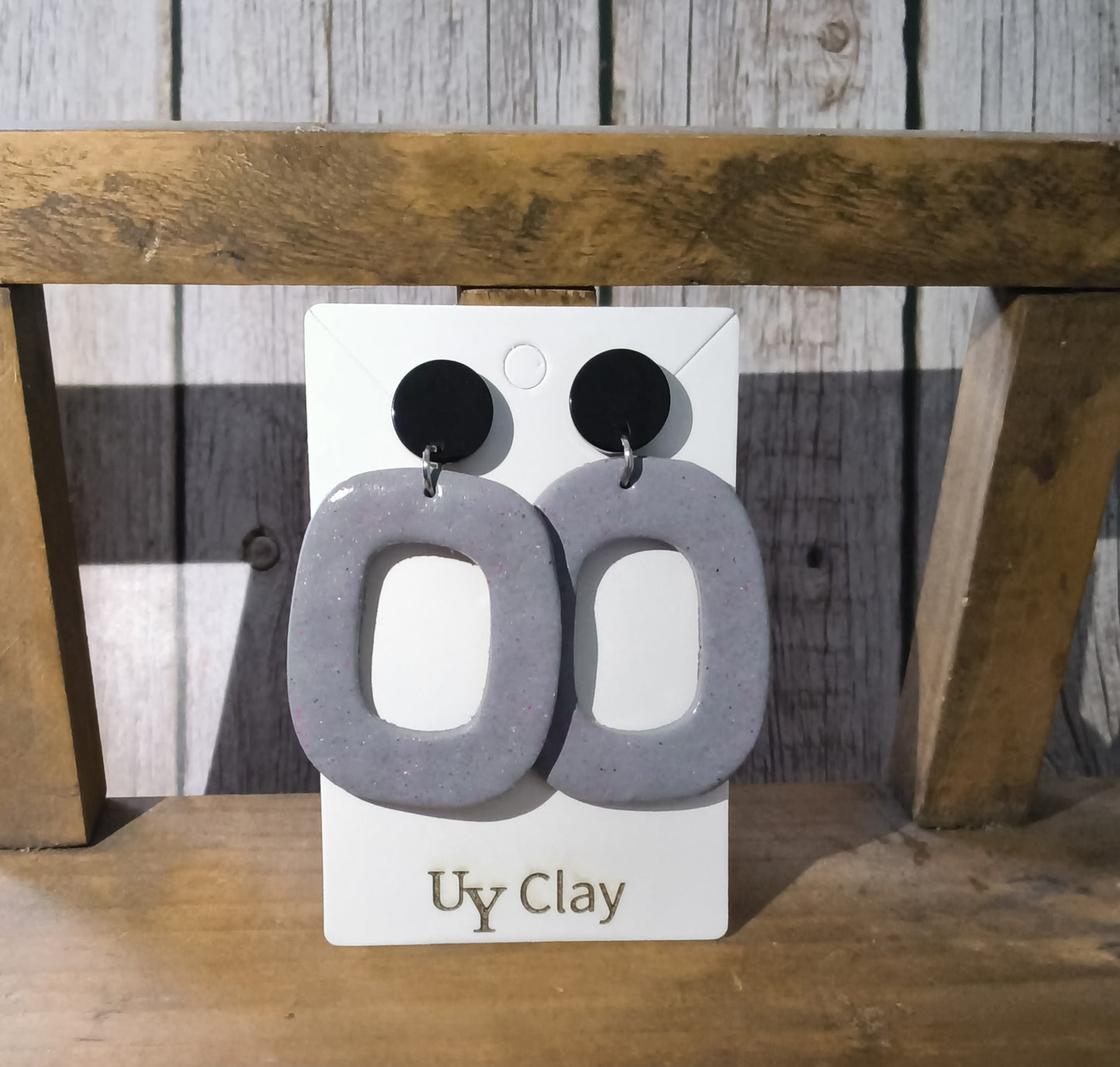 Modern Retro Rectangle Statement Earrings — Sensitive Skin Safe